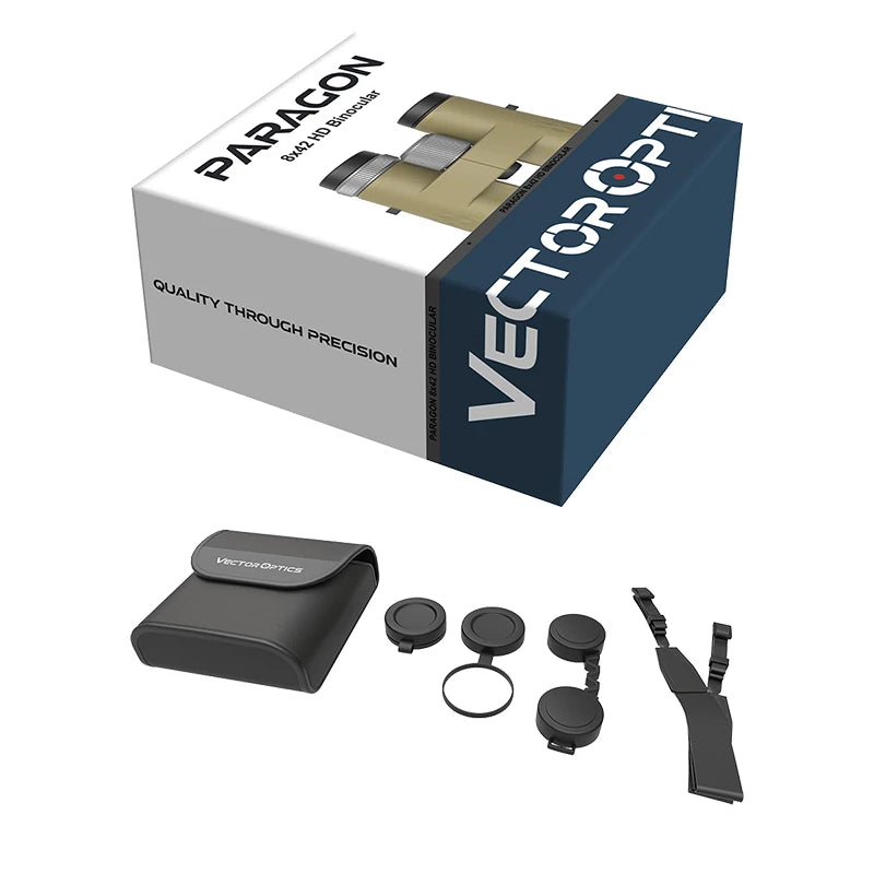 Vector Optics Paragon 8X42/10X42 Hd Binoculars Roof Prism, Fully Multi-Coated for Birdwatching & Outdoor Hunting