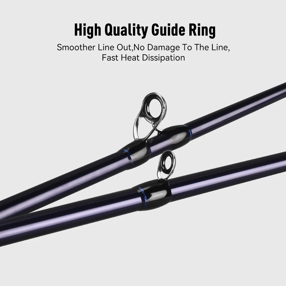 Yoofish ZORO1.45m 1.75m Light Carbon Fishing Rod 145M/H 65g/63g 175H 72g Tianium Tip Cuttlefish Casting Rod Squid Boat Fishing