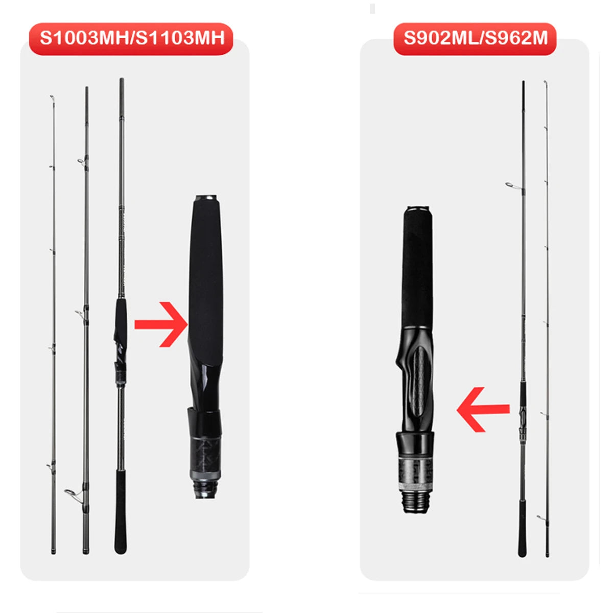 Long casting Fishing rod Inshore Fishing rod for seabass 2.7m 3.0m 3.3m Fishing Rod For Spinning rod With Fuji rings