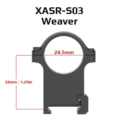 Vector Optics 2Pcs /set 25.4Mm 30Mm Mount Rings Quick Release Low Medium High for 20Mm Rail Hunting Scopes Ring Mount