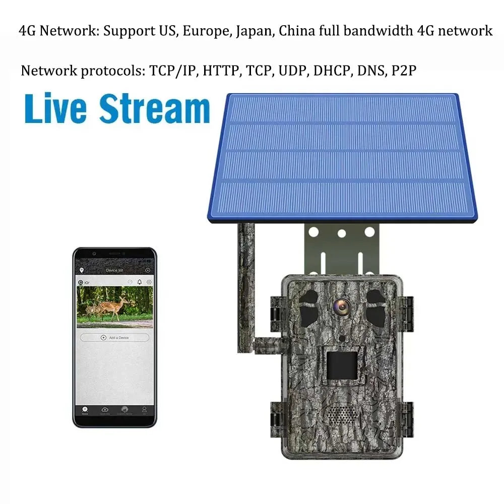 4K MiNi800 Mini Wildlife Hunting Camera 50MP Keep Way Trail Camera Waterproof HD Night Vision Infrared Photo Trap with 256GB Car