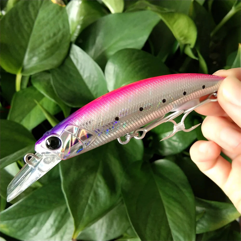 Tsurinoya 8pcs 90mm 37g Sinking Minnow Artificial Baits Long Casting Fishing Lures Goods Jerkbait Freshwater Stream Saltwater