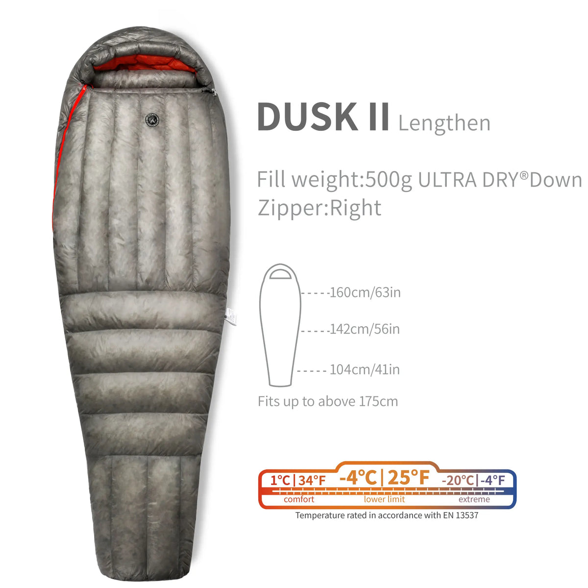 AEGISMAX Wind Hard Dusk Upgrade 7D Nylon DWR 800FP Ultra Dry Down Pro Ultralight Sleeping Bag Camping and Hiking for Men & Women