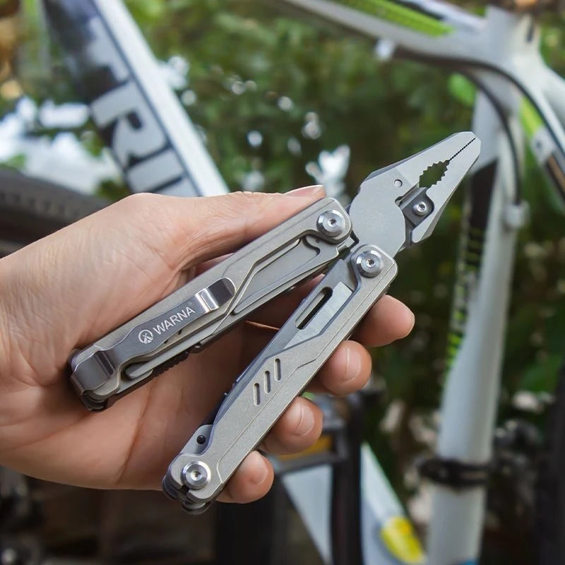 BHBT Titanium Alloy Multitool Pliers 20 In 1 EDC Outdoor Camping Survival Multi functional Tool Emergency Multi Tool