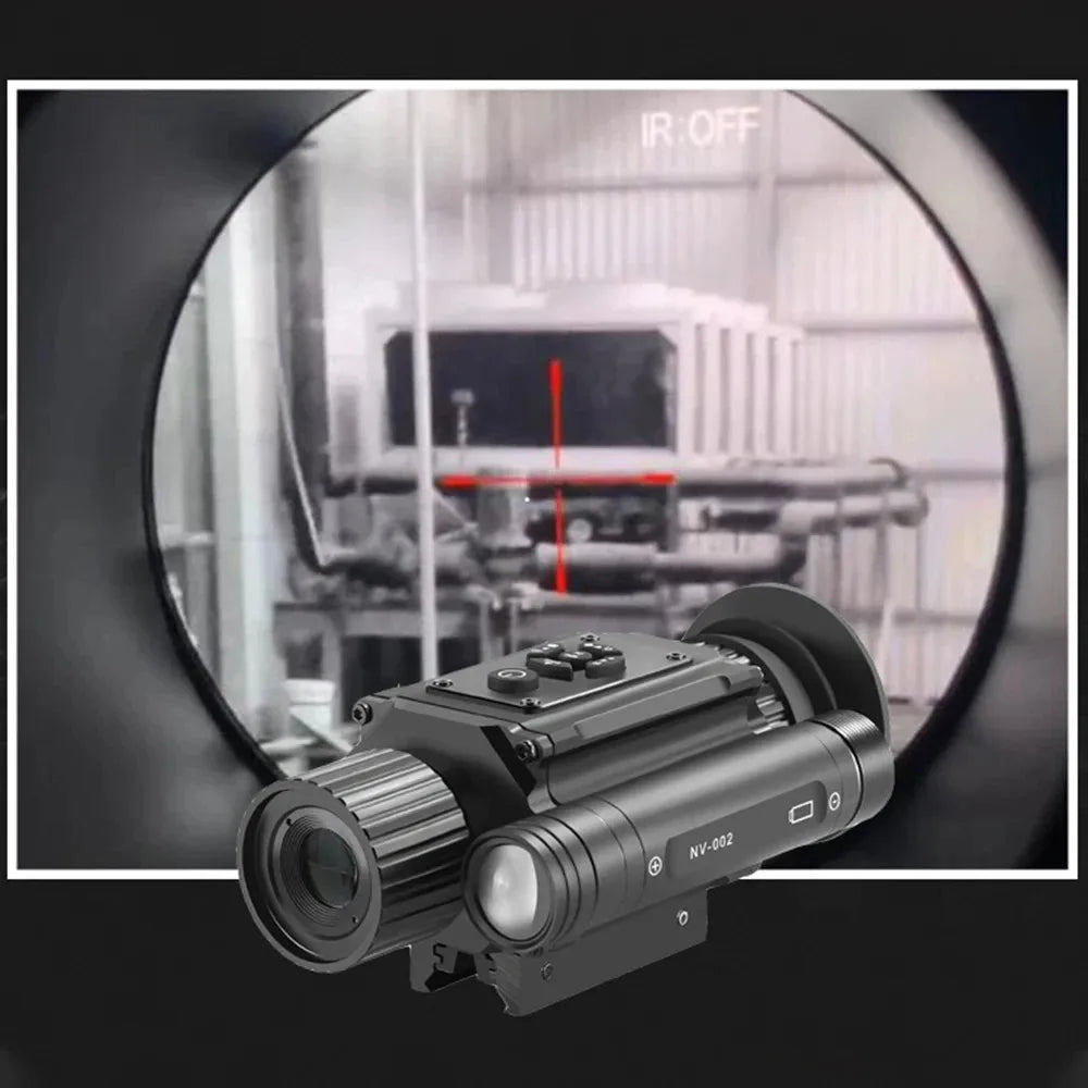 NV002 Infrared Night-Vision Monocular Riflescope Hunting Rifle Scopes Optics PCP Air Gun Sight Telescopes1080P Video Camera