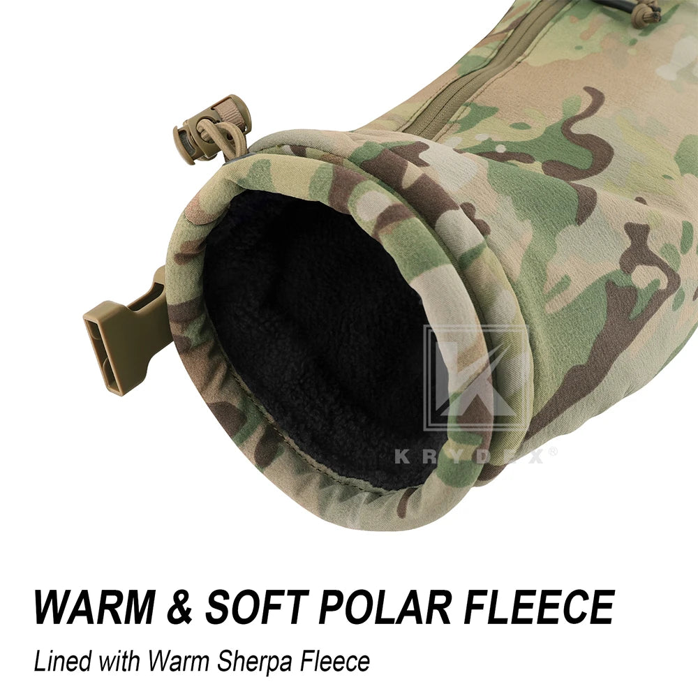 KRYDEX Tactical Hand Warmer Pouch Drop Hanger Waist Handwarmer Pouch for Outdoor Winter Hunting Field Survival Camping Hiking