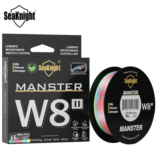 SeaKnight Brand MANSTER W8 II Series 8 Strands Braided Fishing Lines 500M Seawater Proof Ultraviolet Proof for Saltwater Fishing