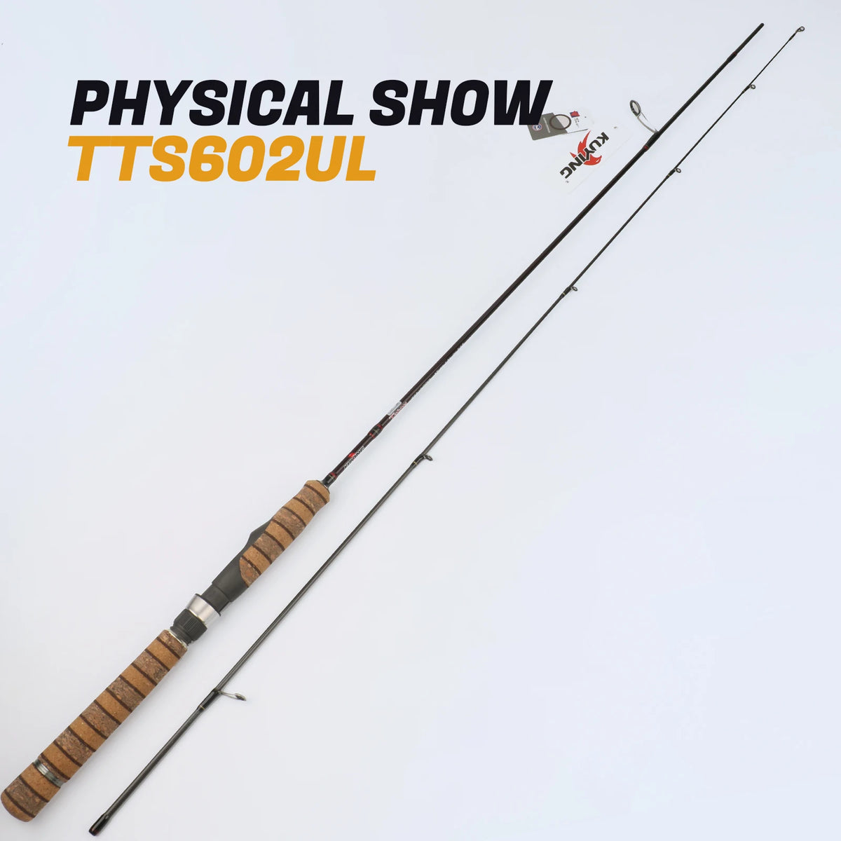 KUYING TETON L UL SUL 5'2' 6' 6'3' 6'4'6'2' 6'6' Fishing Rod Lure Cane Spinning Casting FUJI Carbon 1-4g 0.8-3g 2-10g M-Fast BFS