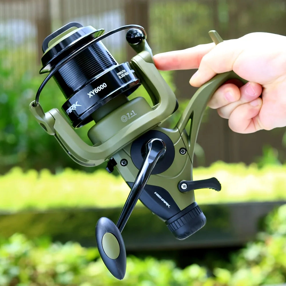 BAKAWA Fishing Reel Wheel Carp Fishing 7+1 Stainless Steel Series Big Fishing Accessories 12000 10000 8000 6000 Fishing Goods