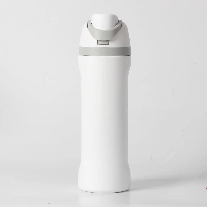 24oz Stainless Steel Vacuum Double Wall Insulated Cup for Outdoor Camping Hiking Mountaineering Dual Drinking Sports Water Cup
