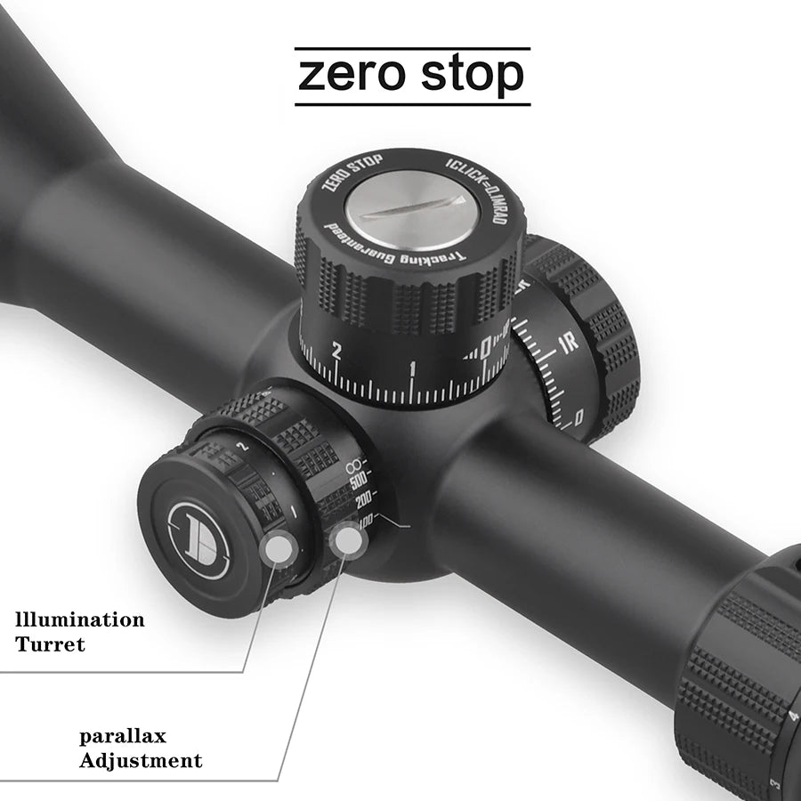 Discovery ED GEN II 3-15X50 Tactical Riflescope Optic Sight Super HD Illuminated First Focal Plane Hunting Shooting Scopes