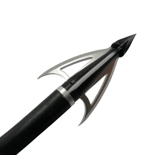 6/12Pcs Broadheads Arrowheads 3 Blade 100grain Hunting Archery Bow Crossbow Arrow Tips Shooting