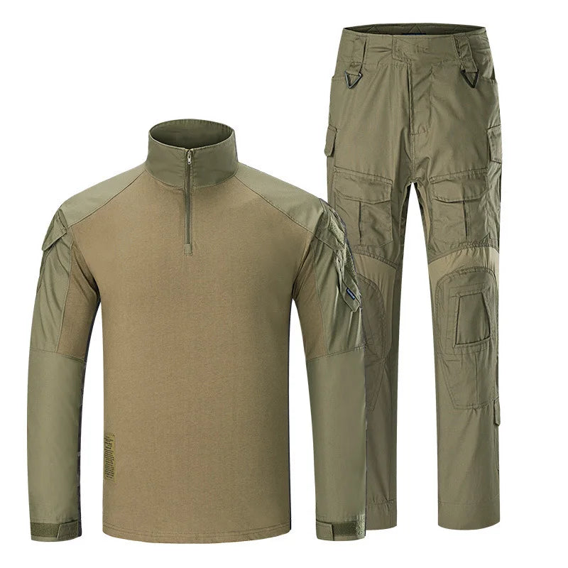 Men's 3.0 Tactical Outfit Multi-Camo Uniform  Ghillie Suit for Field Operations Airsoft Hunting Training Shirt Pants
