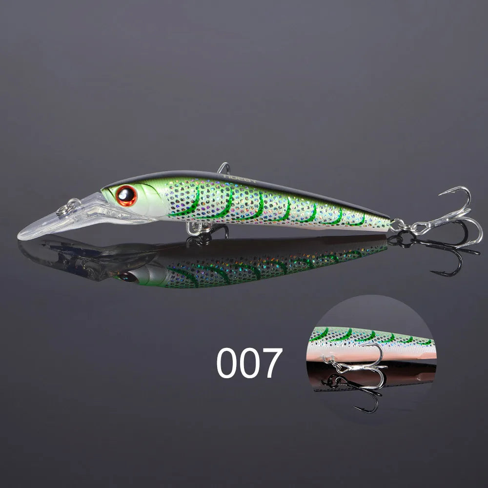 NOEBY Offshore Trolling Minnow 14cm 50g 18cm 98g Sinking Hard Bait Saltwater Boat Lure Big Game Tuna Fishing