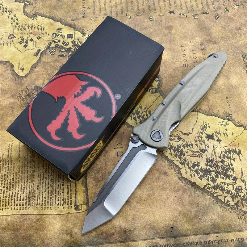 Folding Pocket Knife High Quality Multi-tool D2 Blade G10 Handle Survival Camping Fishing EDC Knives Tools Gift for Men