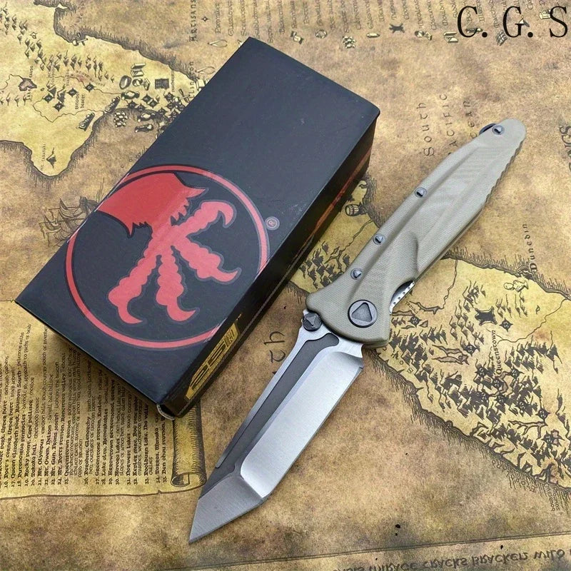 Folding Pocket Knife High Quality Multi-tool D2 Blade G10 Handle Survival Camping Fishing EDC Knives Tools Gift for Men