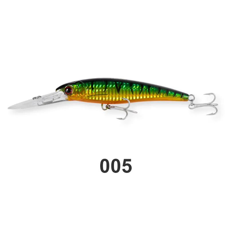 Noeby Trolling Minnow Fishing Lures 12cm 32g 14cm 52g 16cm 73g Floating Sinking Hard Bait for Big Game Saltwater Fishing Lure