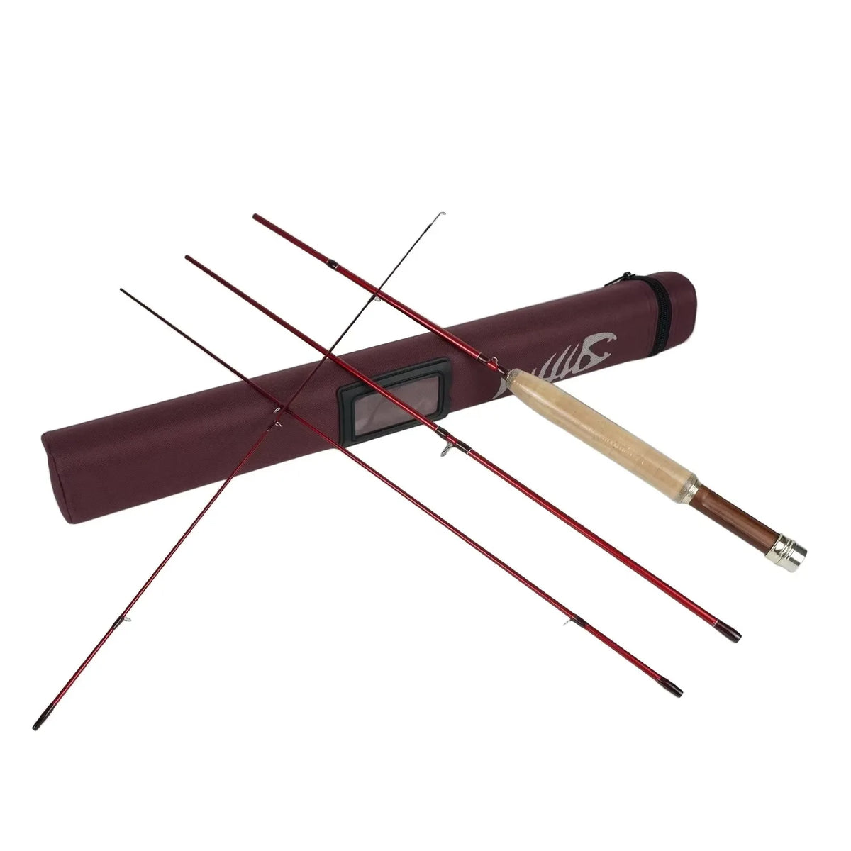 Aventik Ultra Light Fly Rod 6'1'' 0/1WT 6'8'' 2/3WT 7'6'' 3/4WT Lightweight Trout Fly Fishing Rod
