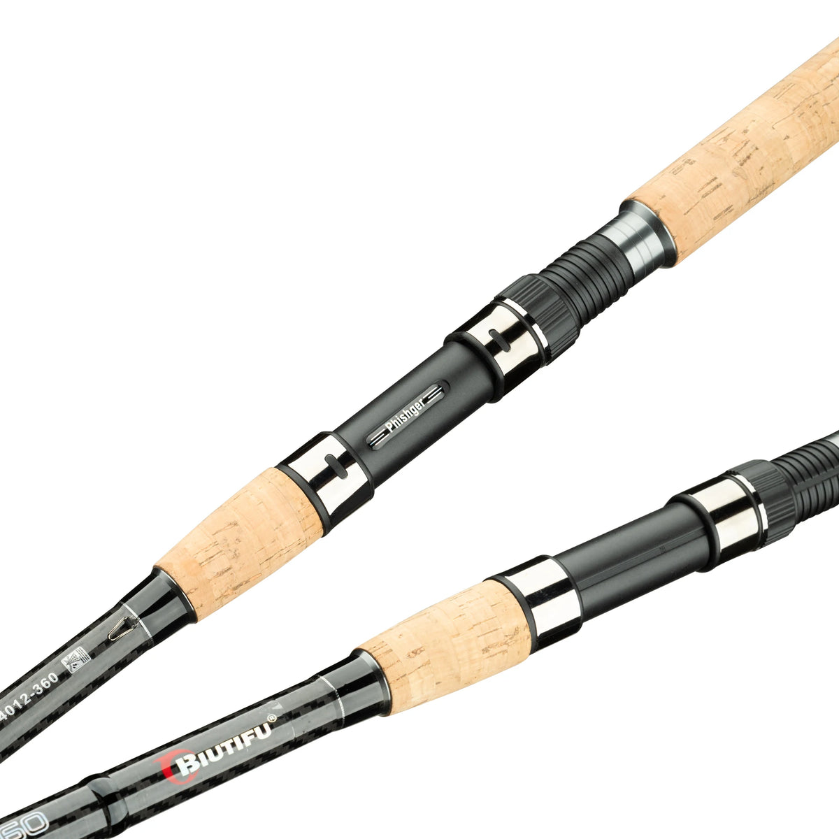 BIUTIFU Carp Feeder Fishing Rods 3.0m 3.6m 3.9m 3Tips Casting Weight 120g 150g 200g Carbon Fiber Spinning Pole Freshwater Sea