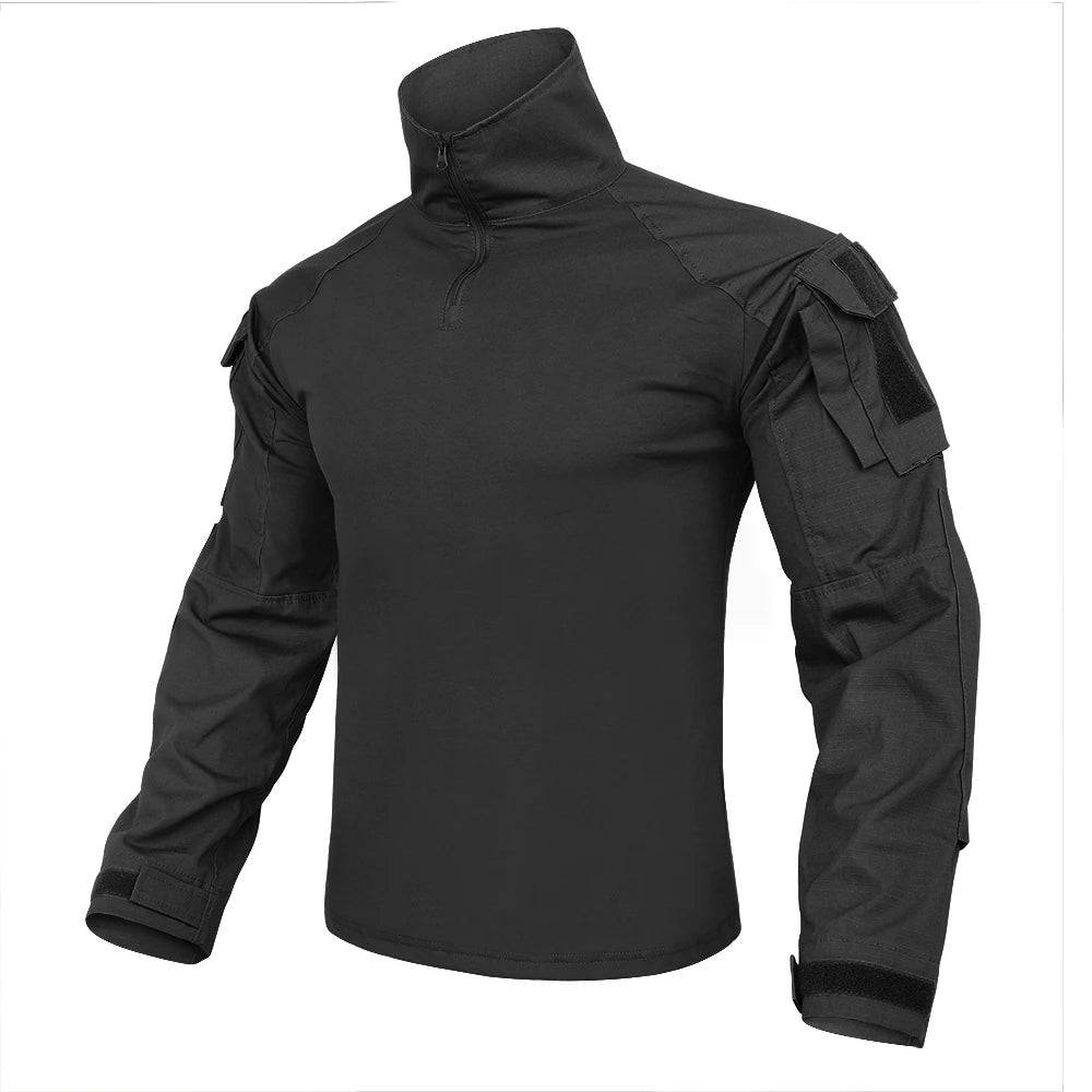 KRYDEX Camouflage G3 Combat Uniform Hunting Outdoor Tactical Gen3 Shirt & Pants Suit Kit Ranger Green Camo Black Clothing