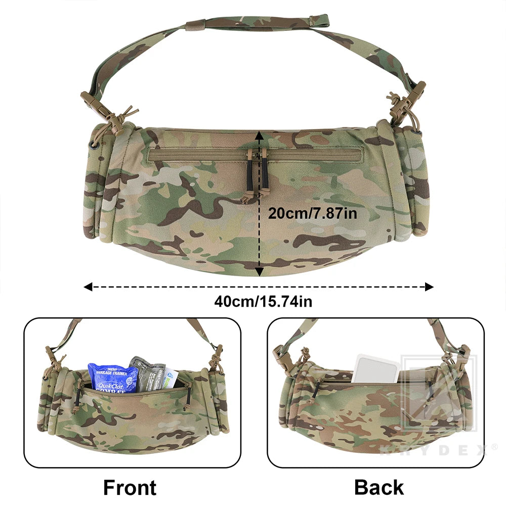 KRYDEX Tactical Hand Warmer Pouch Drop Hanger Waist Handwarmer Pouch for Outdoor Winter Hunting Field Survival Camping Hiking