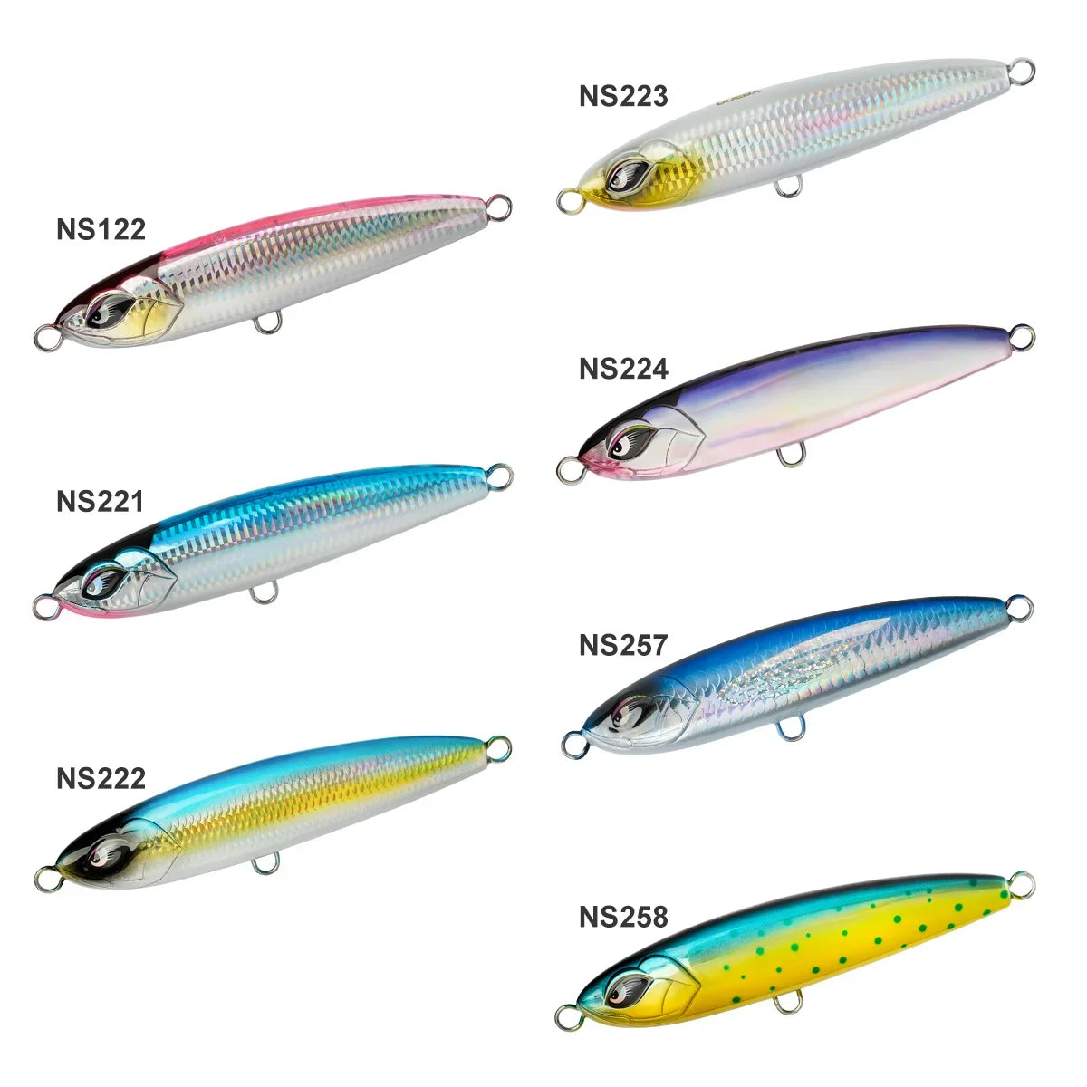 Noeby-Stickbait Fishing Lure, Sinking Pencil Wobbler, Reinforced Artificial Hard Bait, Sea Tuna GT Fishing Lures, 165mm, 105g