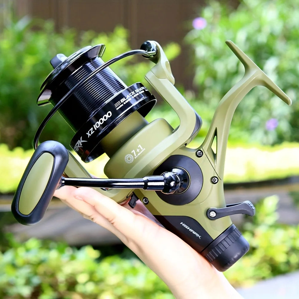 BAKAWA Fishing Reel Wheel Carp Fishing 7+1 Stainless Steel Series Big Fishing Accessories 12000 10000 8000 6000 Fishing Goods