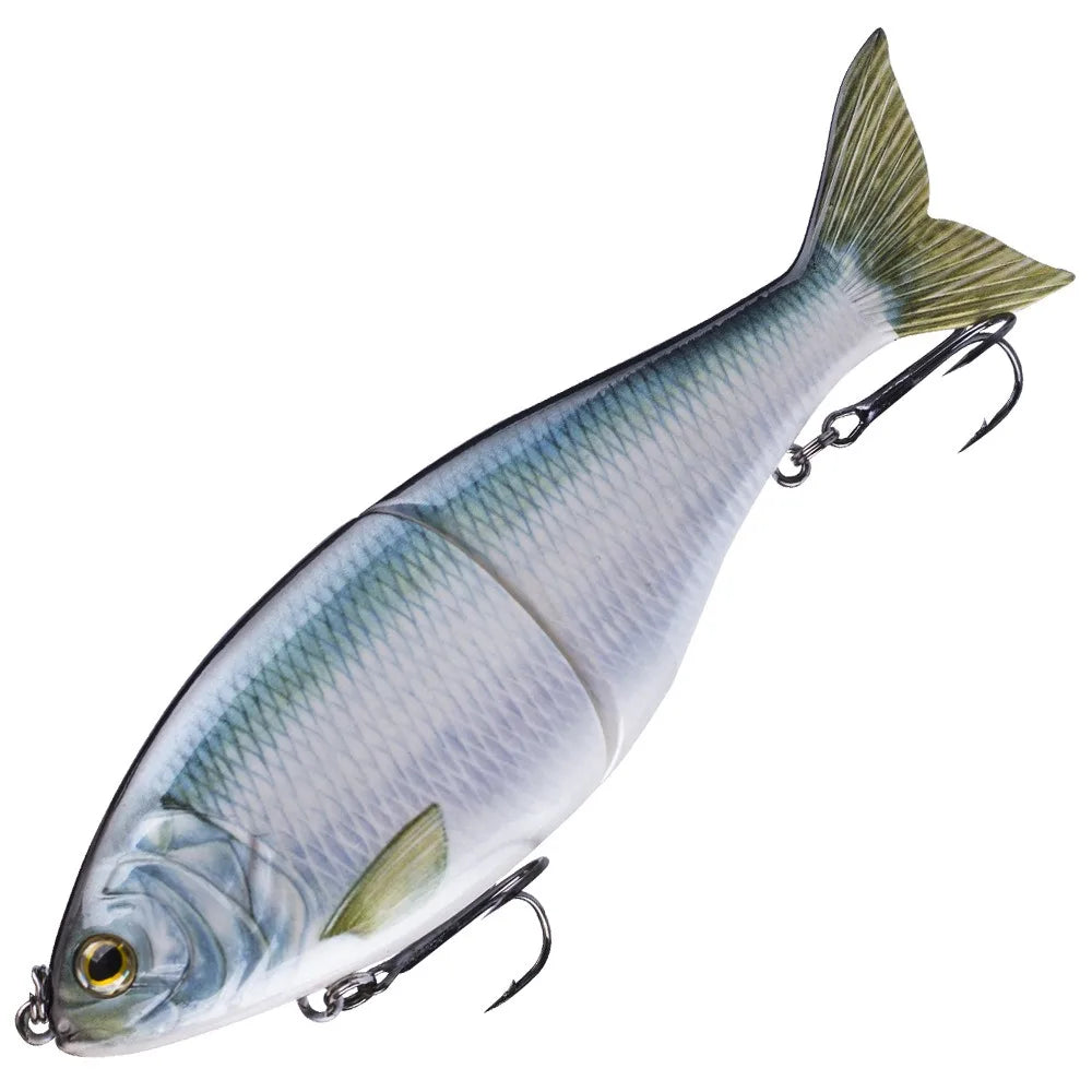 New Coming 178mm 82g Sinking Glide Bait Fishing Lures Jointed Swim Bait Rattle Balls Inside Wobblers Pesca Slide Sea River