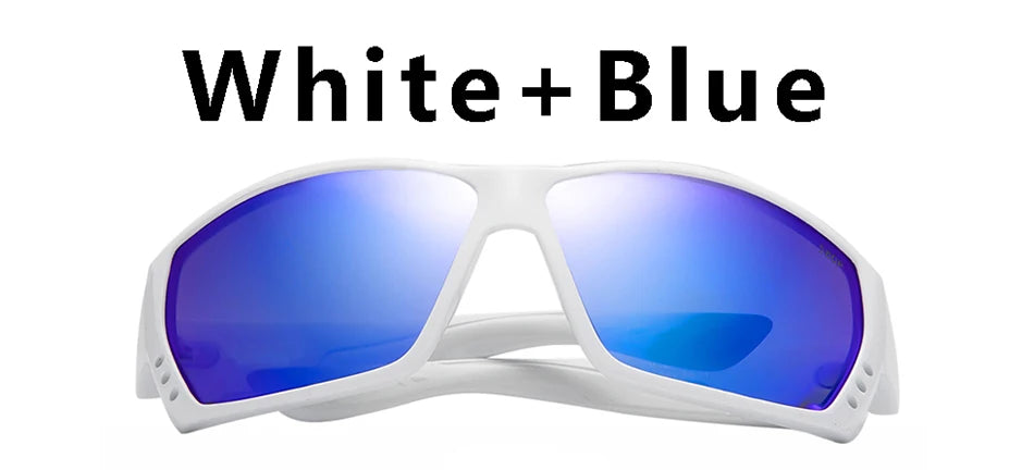 Tuna Alley Sunglasses Men Brand Design Square Sun Glasses Classic Mirror Driver Polarized Sunglasses Travel Male Sport Goggles