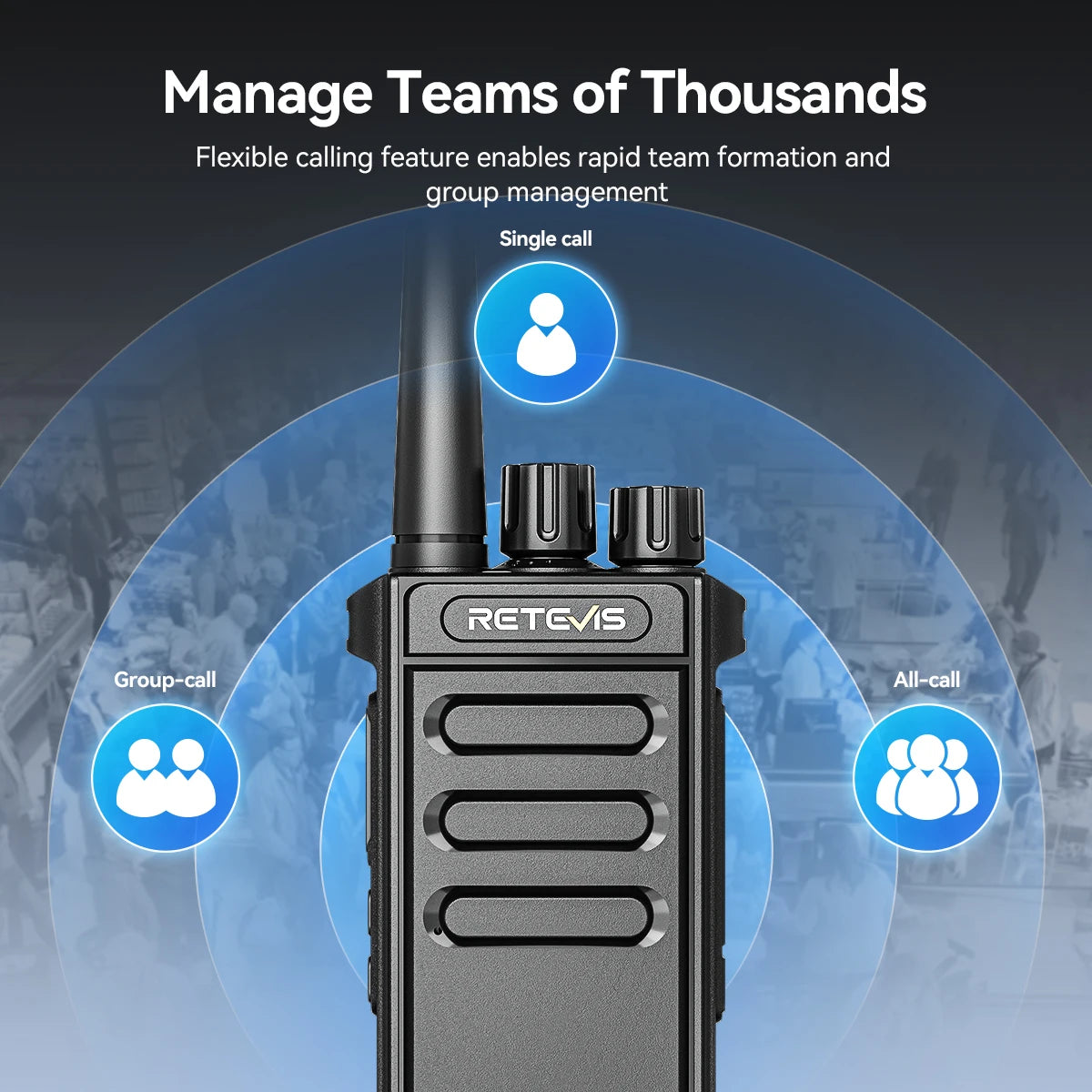 Retevis P4 P64 Walkie Talkie UHF DMR Two Way Radio Emergency Communication Type-C Radio for Camping Ham Radio Digital Portable