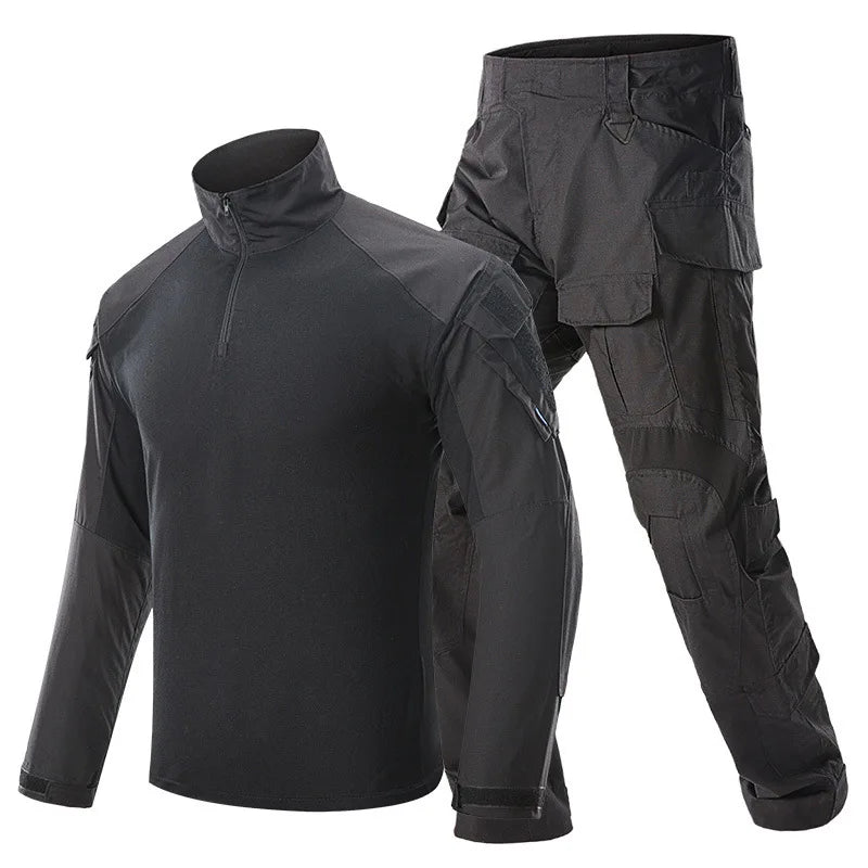 Men's 3.0 Tactical Outfit Multi-Camo Uniform  Ghillie Suit for Field Operations Airsoft Hunting Training Shirt Pants