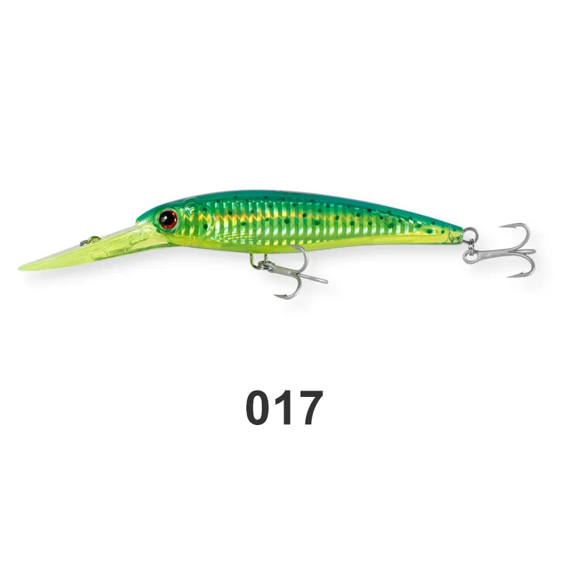 Noeby Trolling Minnow Fishing Lures 12cm 32g 14cm 52g 16cm 73g Floating Sinking Hard Bait for Big Game Saltwater Fishing Lure