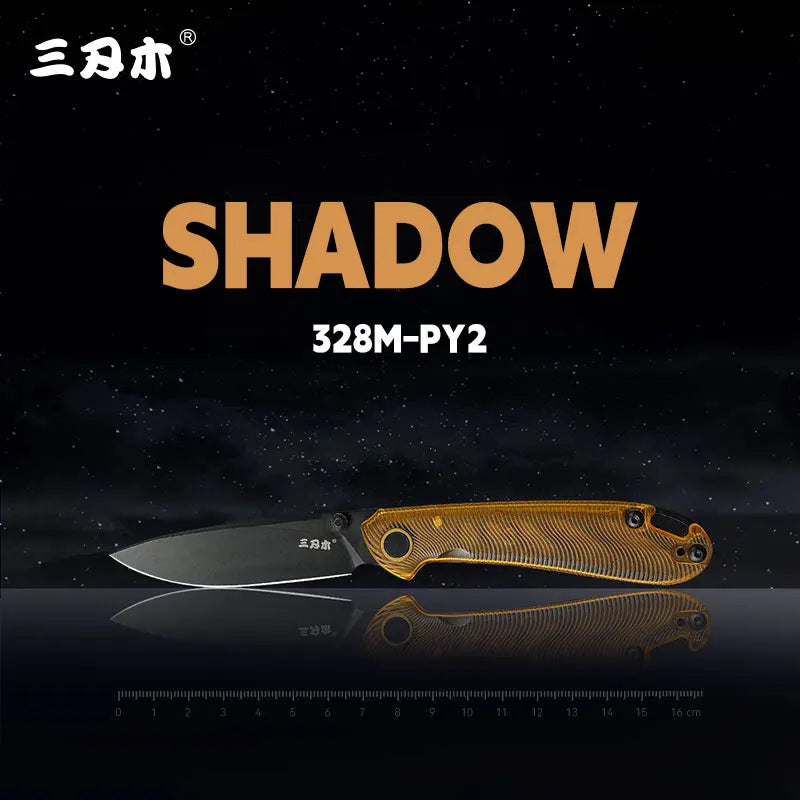 SANRENMU 328M Outdoor Folding Knife 12C27 Blade Camping Fishing Hunting Hiking Exploration EDC Portable Pocket Fruit Knives