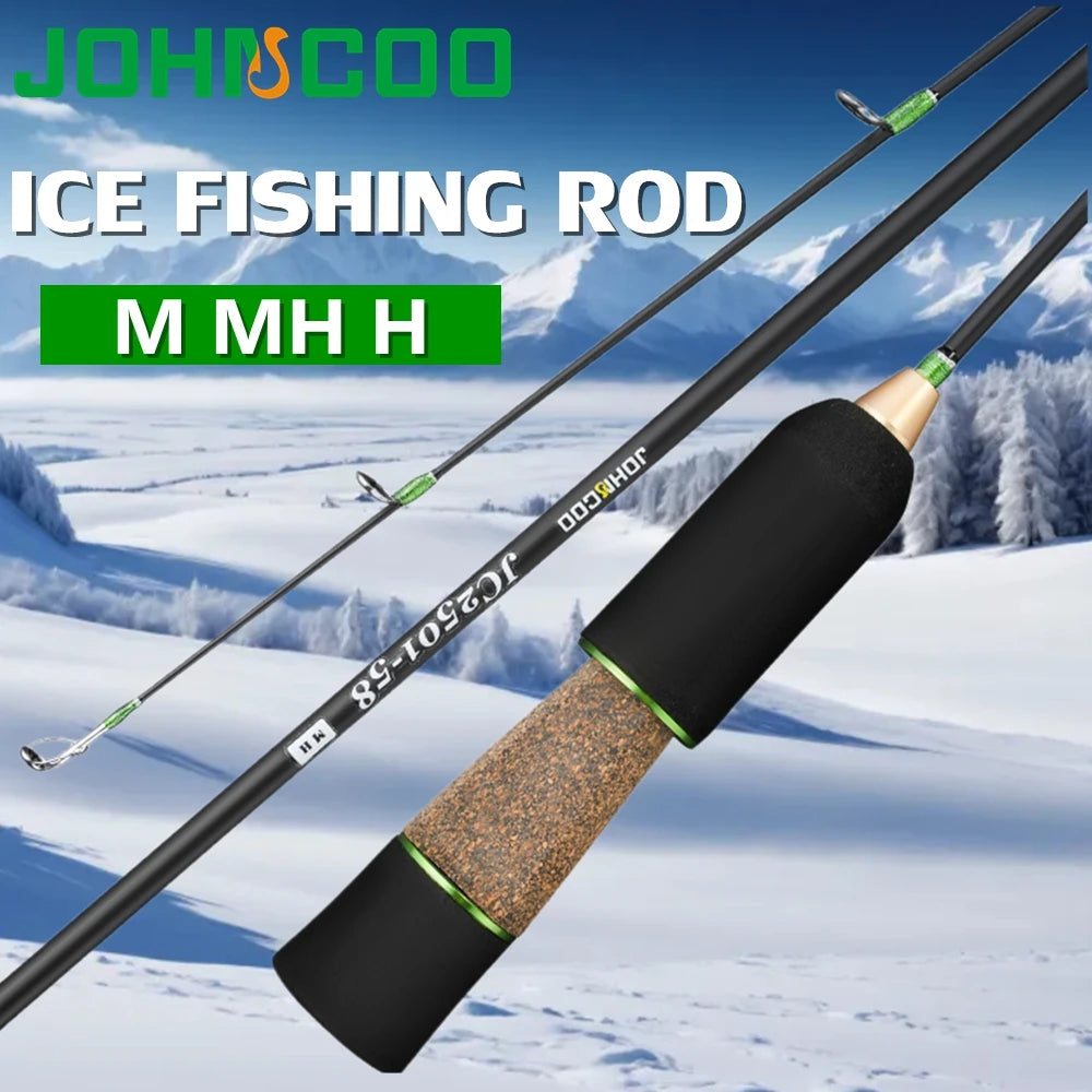 Ice fishing rod M MH H Winter Fishing Rods Light Weight River Carp Tackle Fishing Equipment Hard Ice Fishing Rod