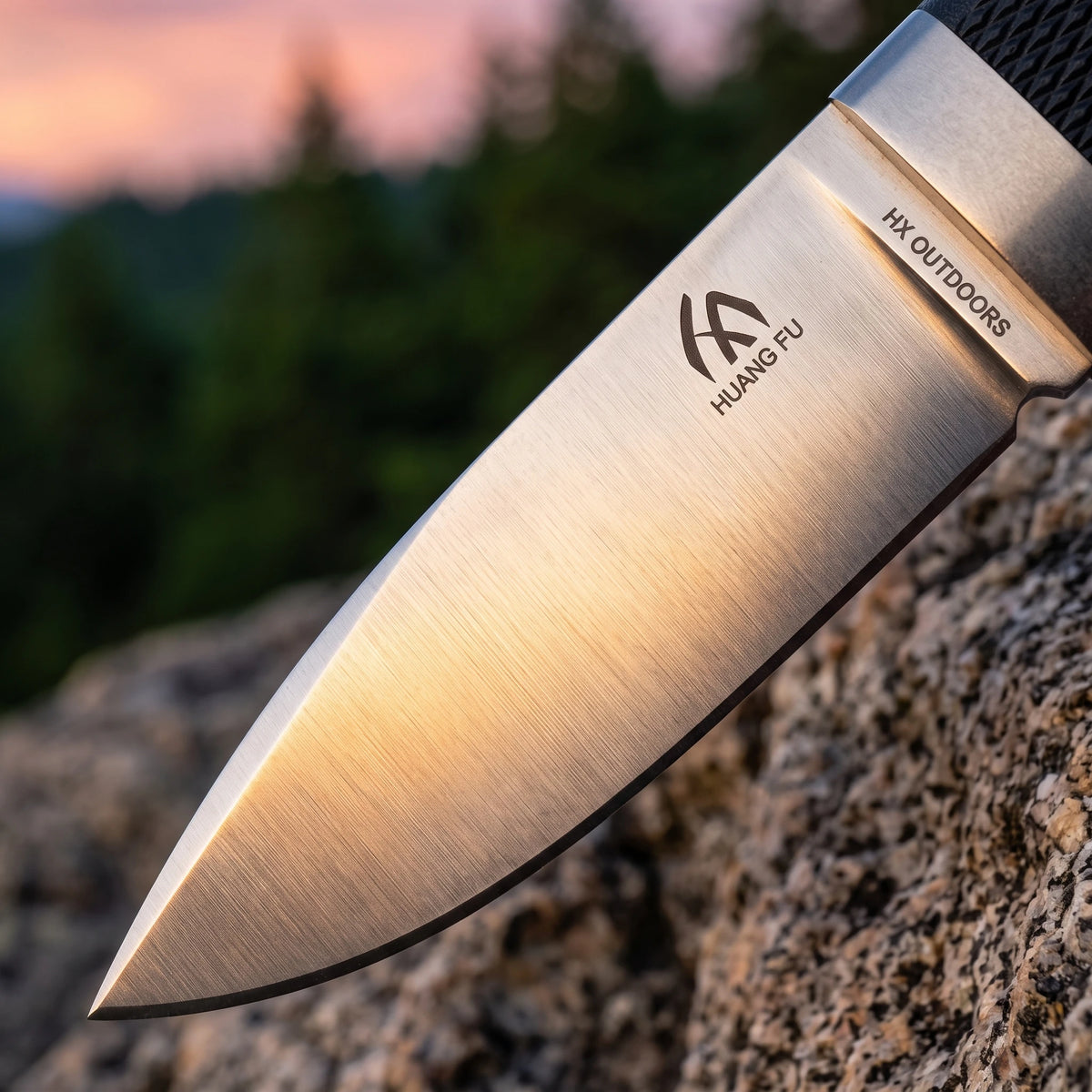 Portable Small High Hardness Outdoor Knife for Wilderness Camping - Durable Gift for Men