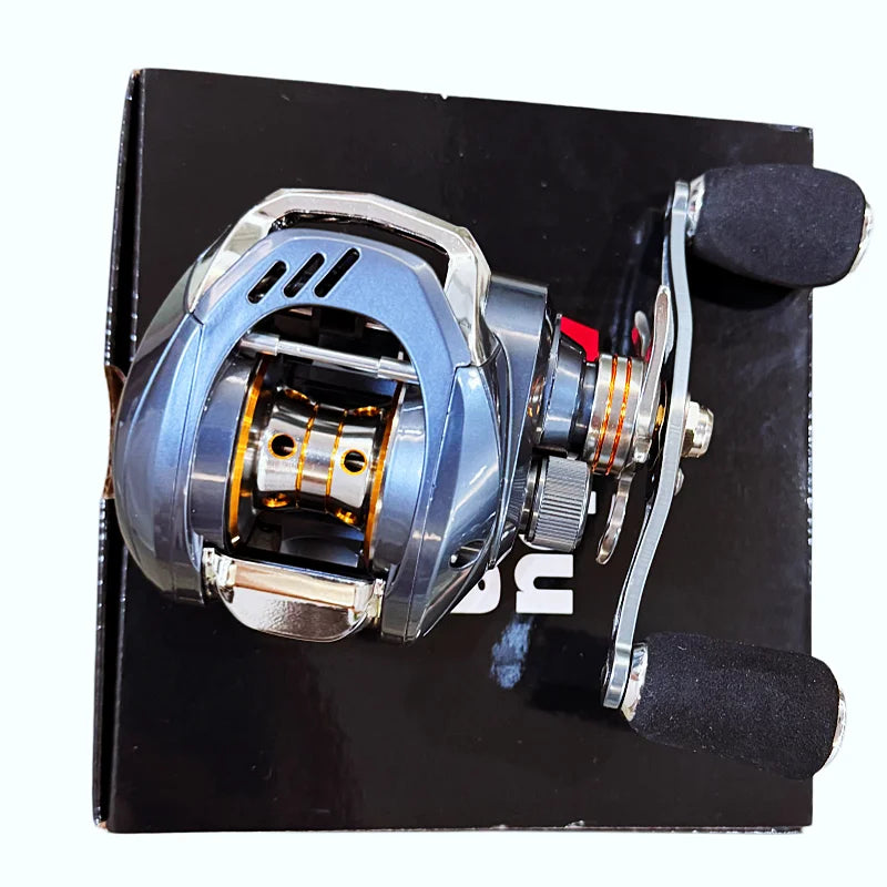 ABU GARCIA Baitcast Reel，Bearing 18+1, Gear 7:2:1, Braking Force 8kg, Stainless Steel Bearing, Adjustable From 1 To 9