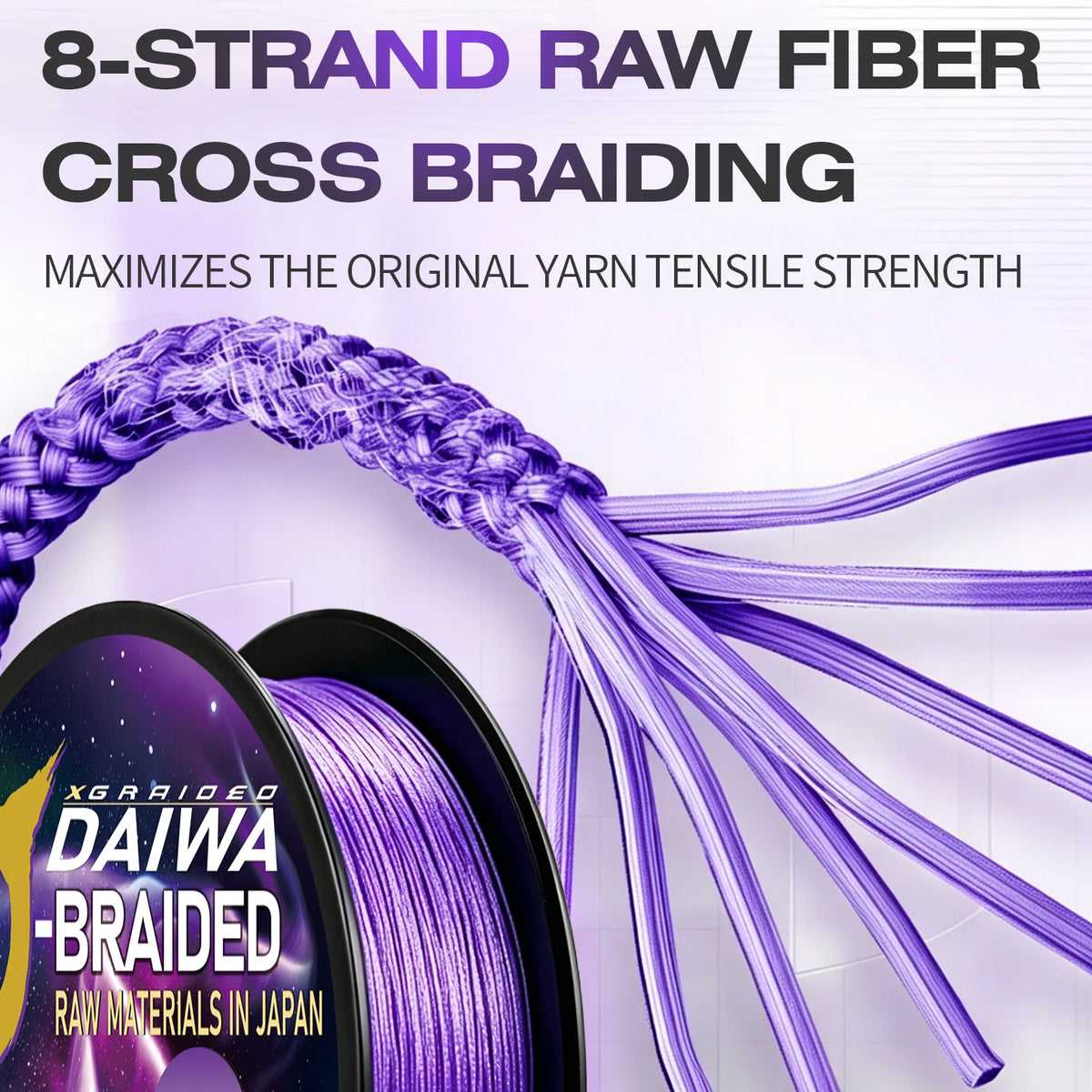 2025 New Original X8-XGRAIOEO DAIWA-J Braided Expedition 8 Strands Fishing Line PE Super Line Sea Fishing Wire 150/200M