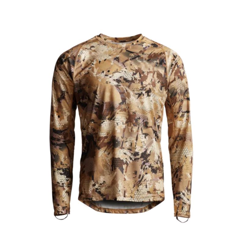 Long Sleeve Hunting Fishing Pullover, Polyester Camouflage, Anti-bacterial, Quick Dry, Sweat, High-grade, Autumn