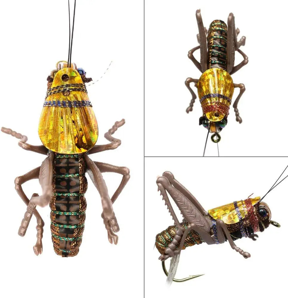Mino Bait Cross-border With Sharp Hook Locust Bionic Fishing Bait Gear Luya Bait Fishing Lures All Waters Attractive Colorful