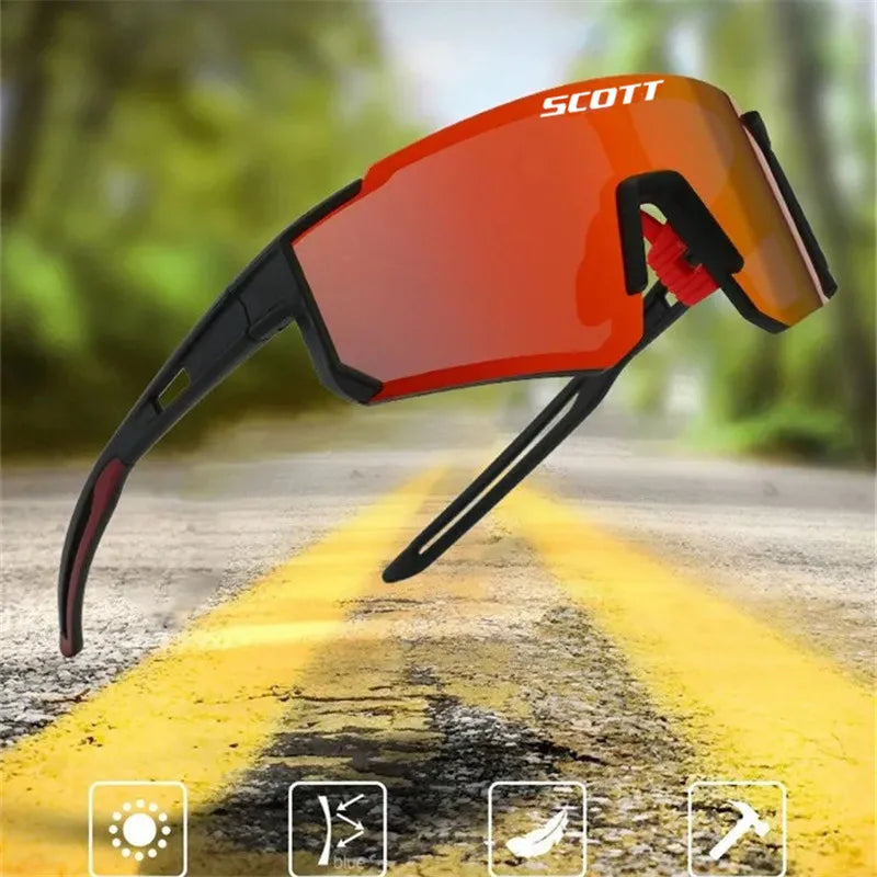 New Men's and Women's Polarized UV400 Cycling Sunglasses, Running and Hiking UV Resistant Glasses, Outdoor Play Sunglasses