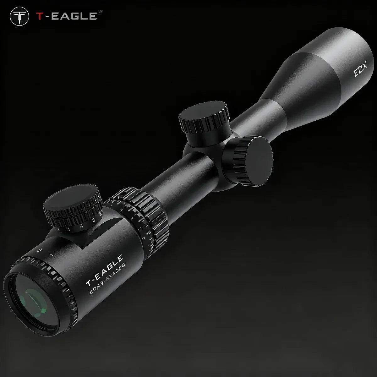 EOX 3-9X40 EG Red Green Illuminated Optical Scope for Hunting Tactical T-EAGLE Scopes 3-9X Magnify Telescope Aim Accessory