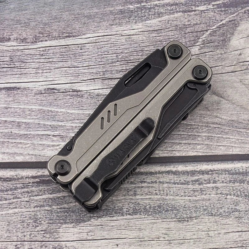 BHBT Titanium Alloy Multitool Pliers 20 In 1 EDC Outdoor Camping Survival Multi functional Tool Emergency Multi Tool