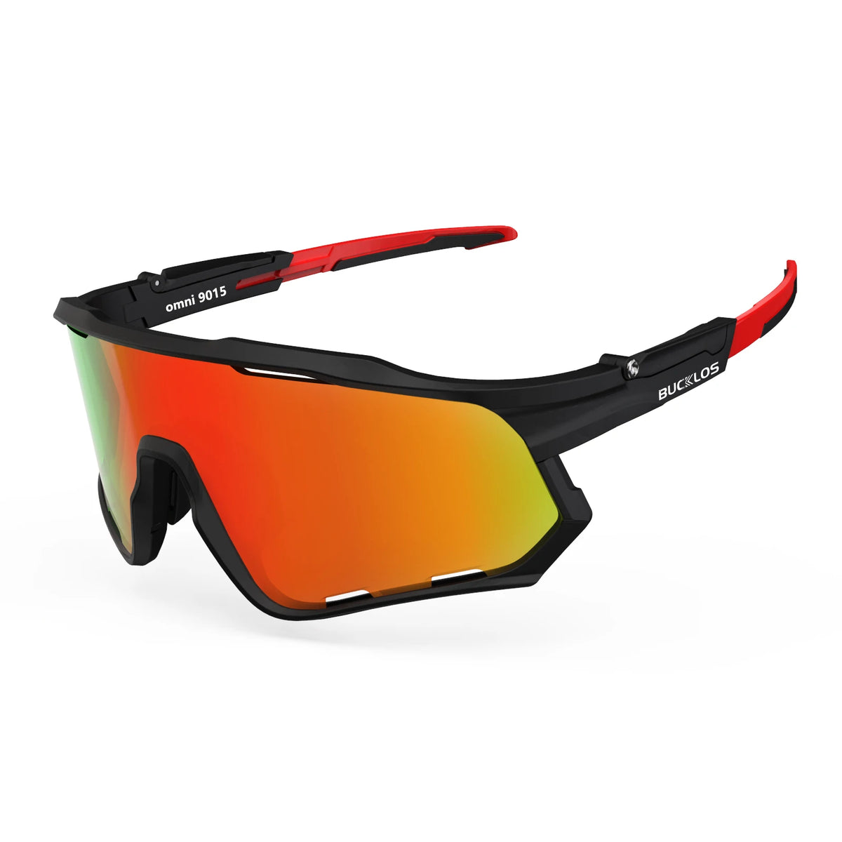 BUCKLOS UV400 Polarized Cycling Goggles Road Mountain Bike Sunglasses TR-90 Frame Outdoor Cycling Eyewear Unisex Sports Glasses