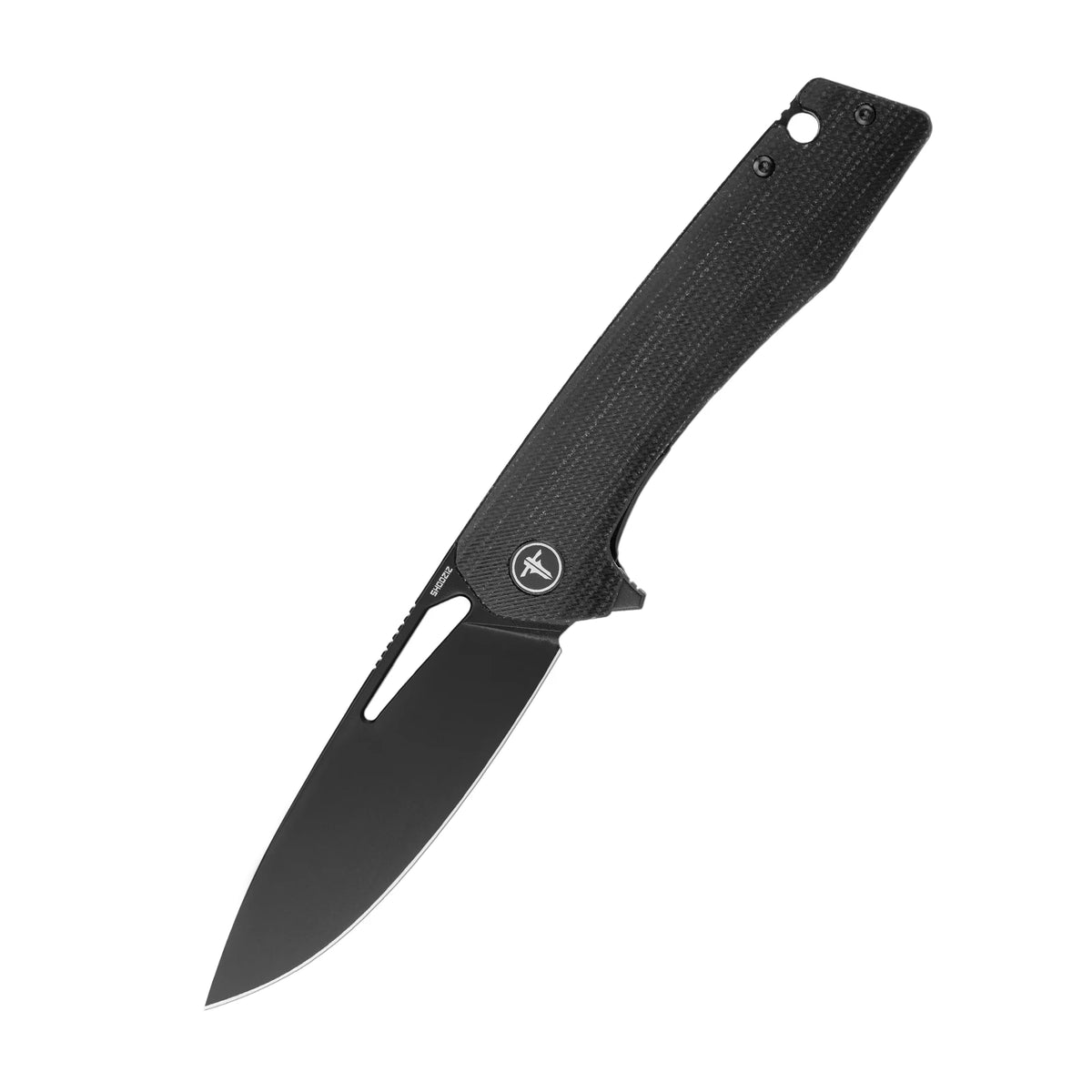 Shooziz EDC Pocket Folding Knife with Clip, 3.66"D2 Satin/PVD Blade, Ultem/G10/Micarta/ G10 Carbon Fiber for Outdoor Camping