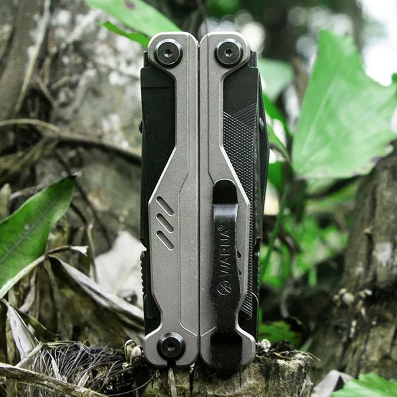 BHBT Titanium Alloy Multitool Pliers 20 In 1 EDC Outdoor Camping Survival Multi Functional Tool Pocket Multi Tool