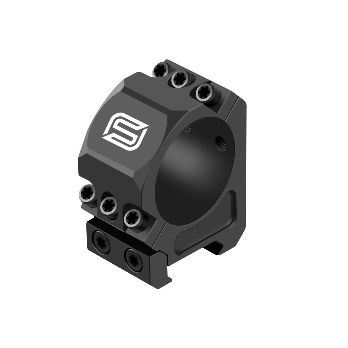 SPINA OPTICS Hunting Scope Mounts Ring for 30mm Tube Scopes Picatinny/Dovetail Rail 6screws Super Stable Fixation Tactical Mount