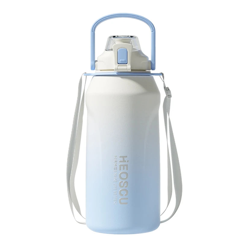 Large Tumbler Stainless Steel Thermal Water Bottle Vacuum Flasks Insulated Cold and heat Camping Sports Outdoor Activities
