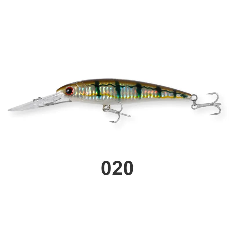 Noeby Trolling Minnow Fishing Lures 12cm 32g 14cm 52g 16cm 73g Floating Sinking Hard Bait for Big Game Saltwater Fishing Lure
