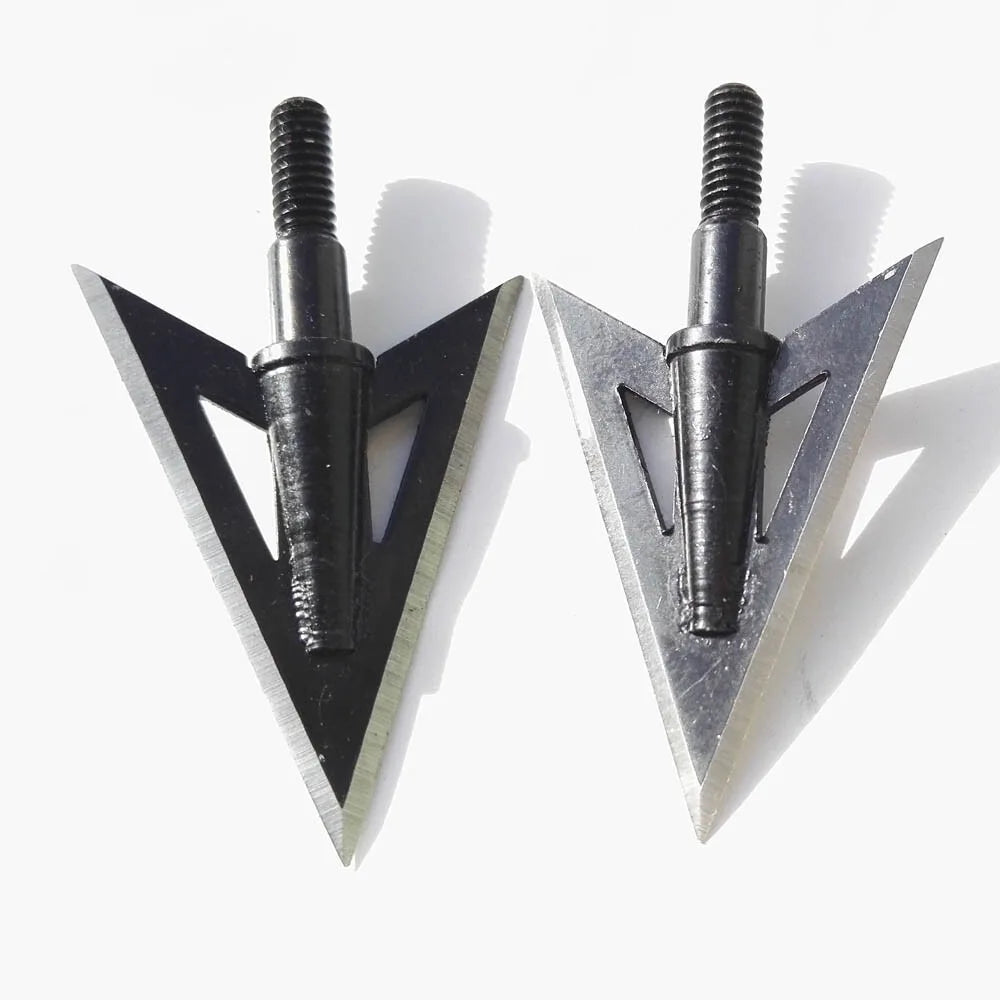 6/12pcs 100gr Arrow Tips Points Archery Traditional Broadheads Arrowheads Hunting Bow