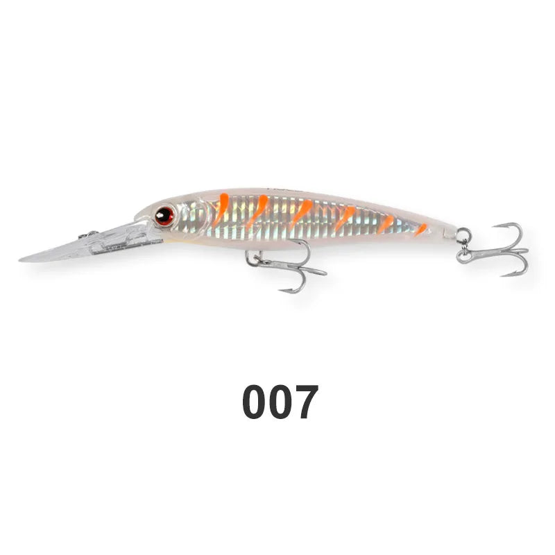 Noeby Trolling Minnow Fishing Lures 12cm 32g 14cm 52g 16cm 73g Floating Sinking Hard Bait for Big Game Saltwater Fishing Lure